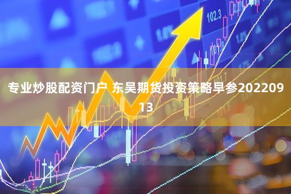 专业炒股配资门户 东吴期货投资策略早参20220913